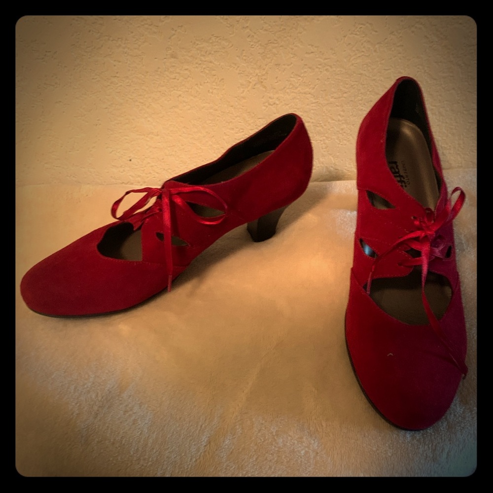 Sexy Leather Vintage Heels